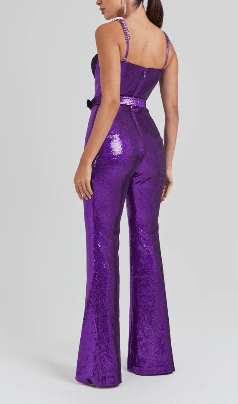 SABRINA PURPLE JUMPSUIT