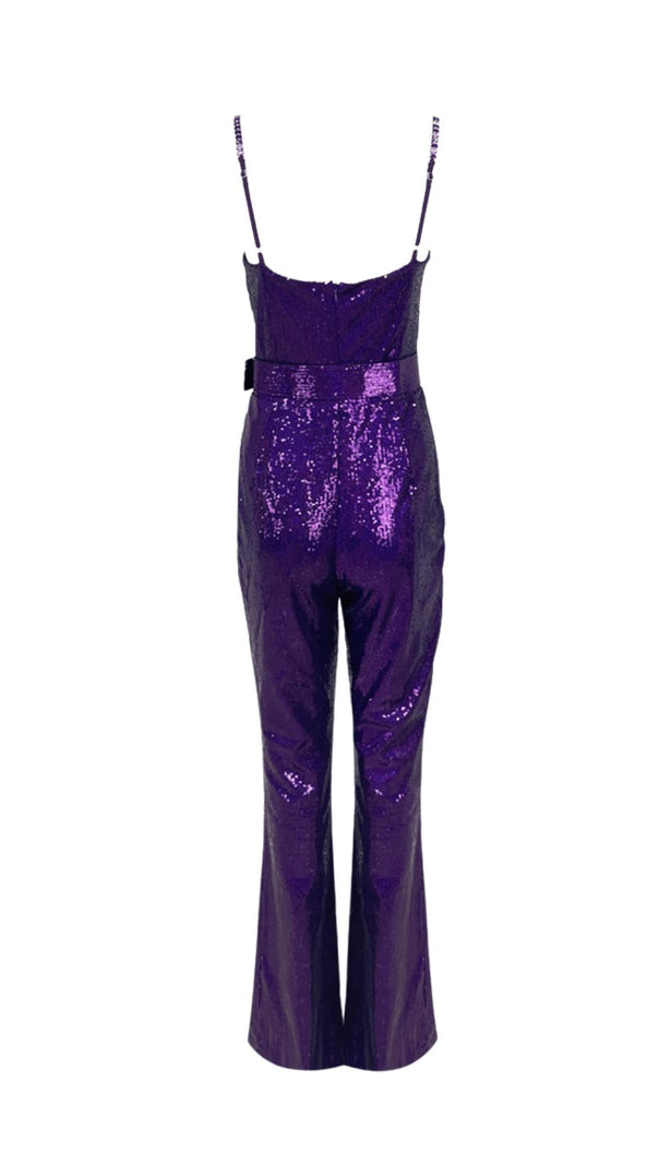 AIIZIE SABRINA PURPLE JUMPSUIT - product image