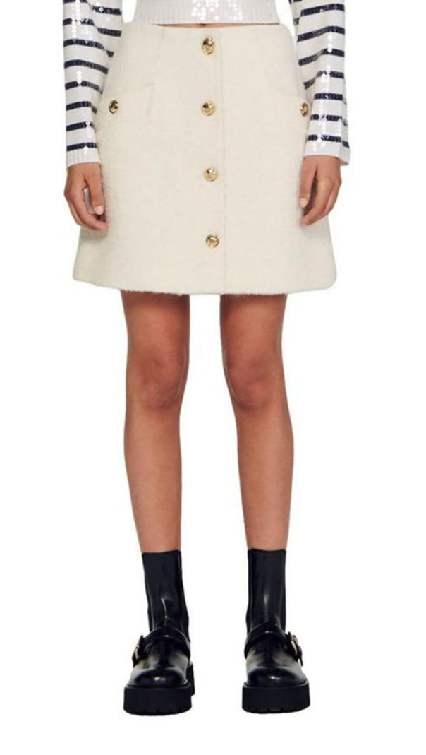 AIIZIE SEGALY BOUCLÉ SKIRT - product image