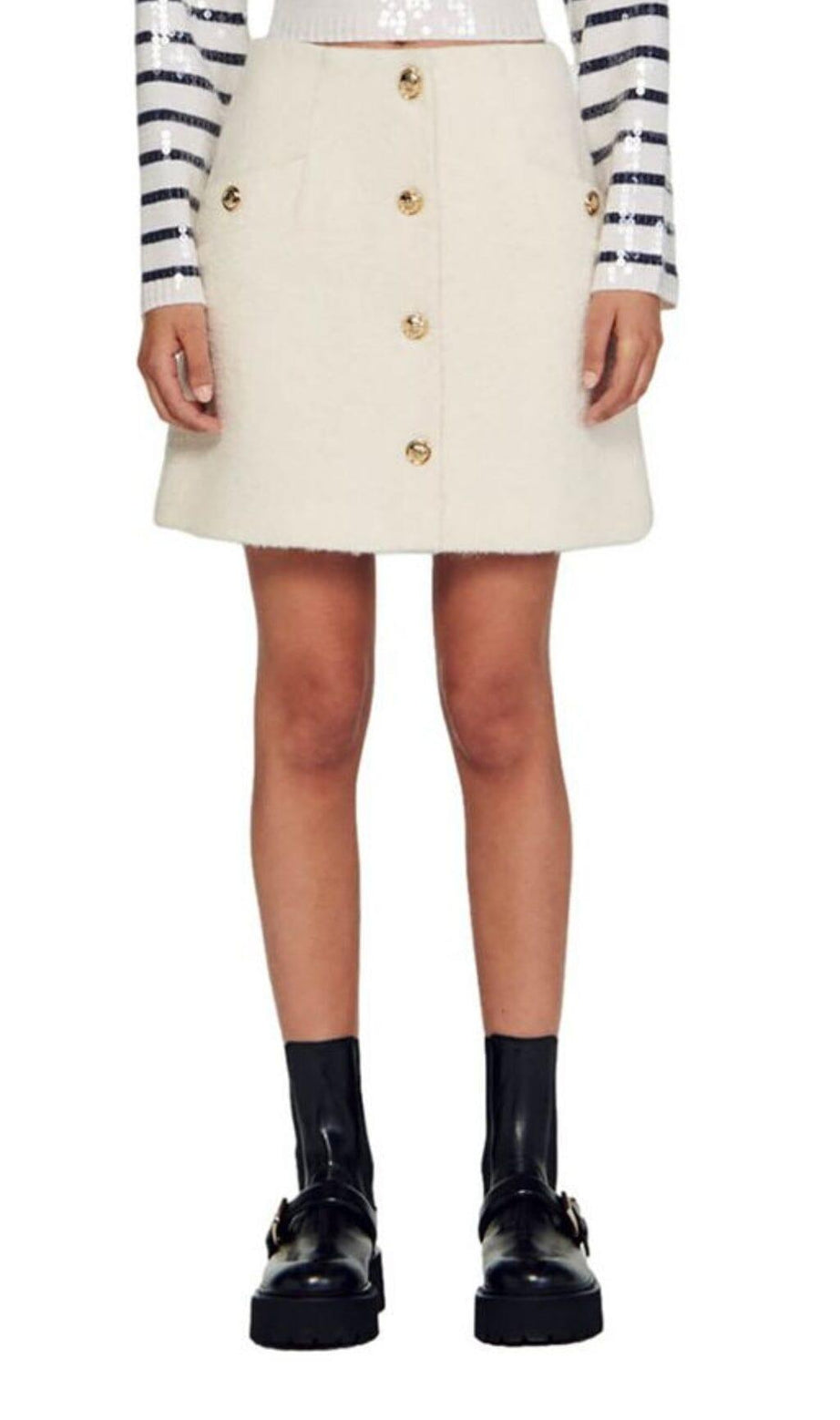 SEGALY BOUCLÉ SKIRT
