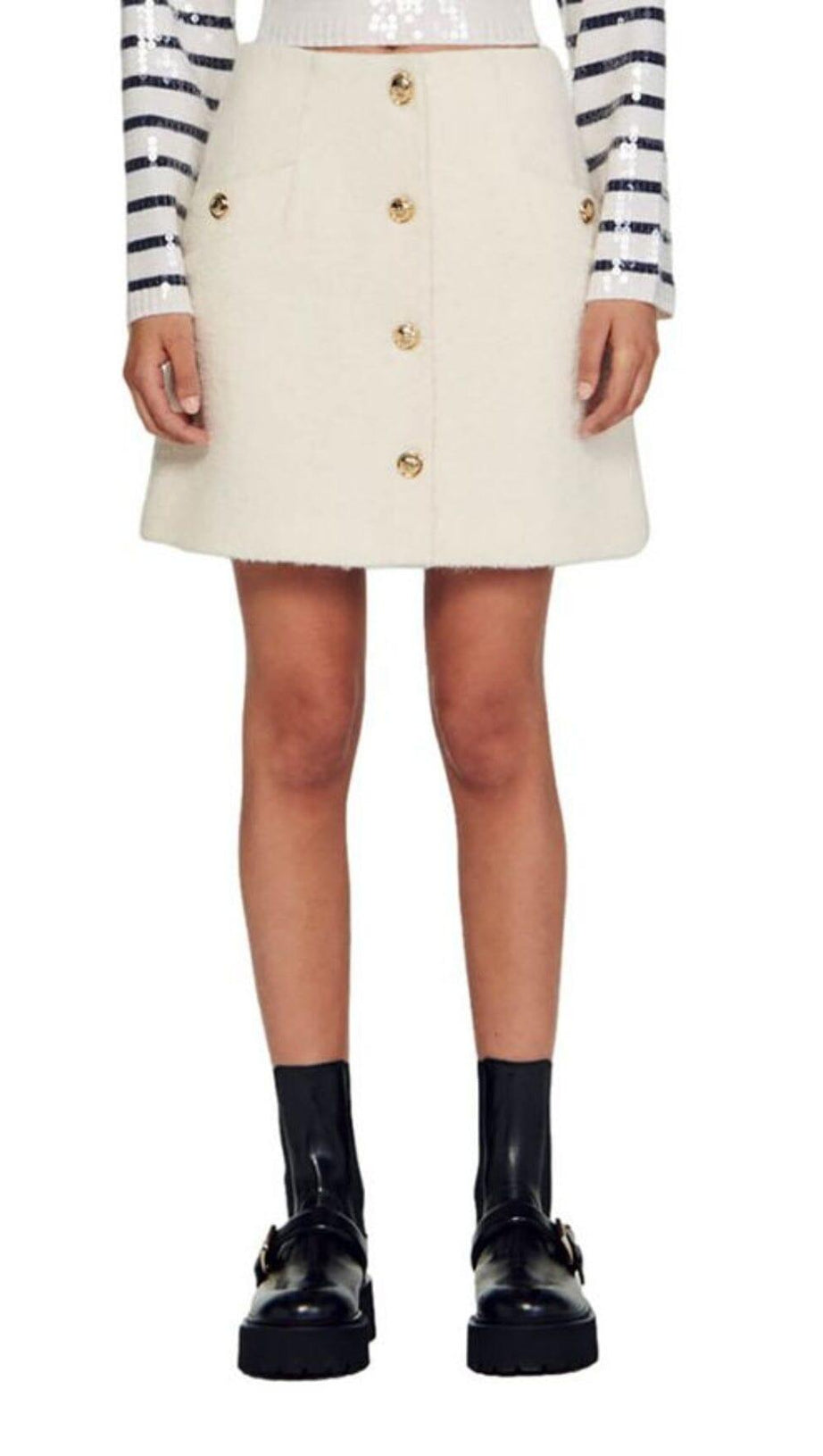 SEGALY BOUCLÉ SKIRT