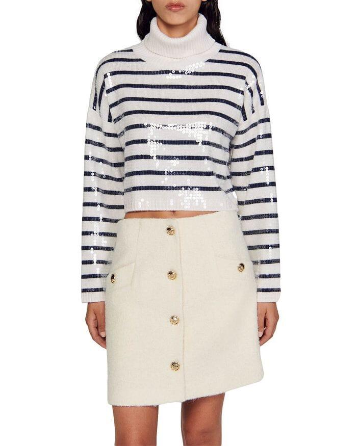 AIIZIE SEGALY BOUCLÉ SKIRT - product image