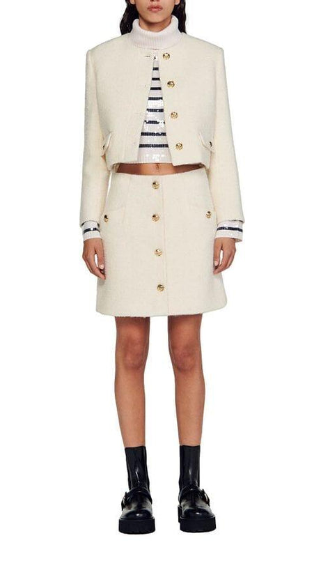 SEGALY BOUCLÉ SKIRT