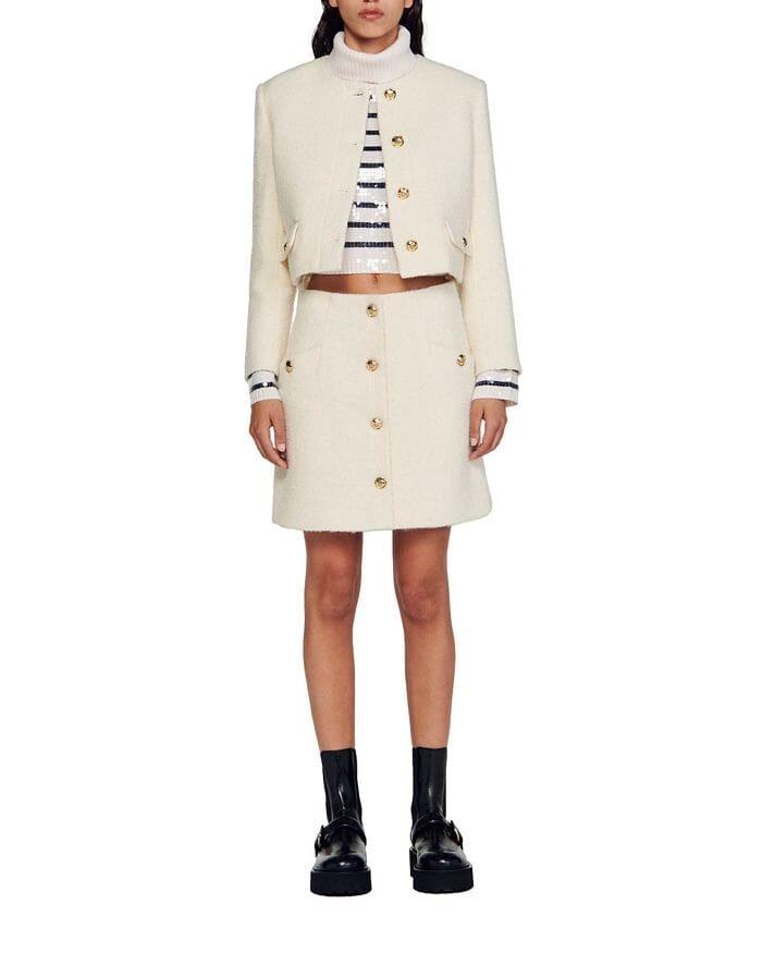 AIIZIE SEGALY BOUCLÉ SKIRT - product image