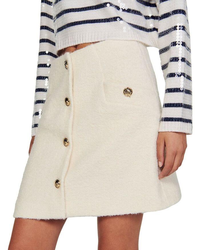 AIIZIE SEGALY BOUCLÉ SKIRT - product image