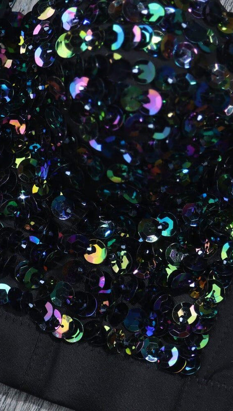 SEQUIN CROP TOP