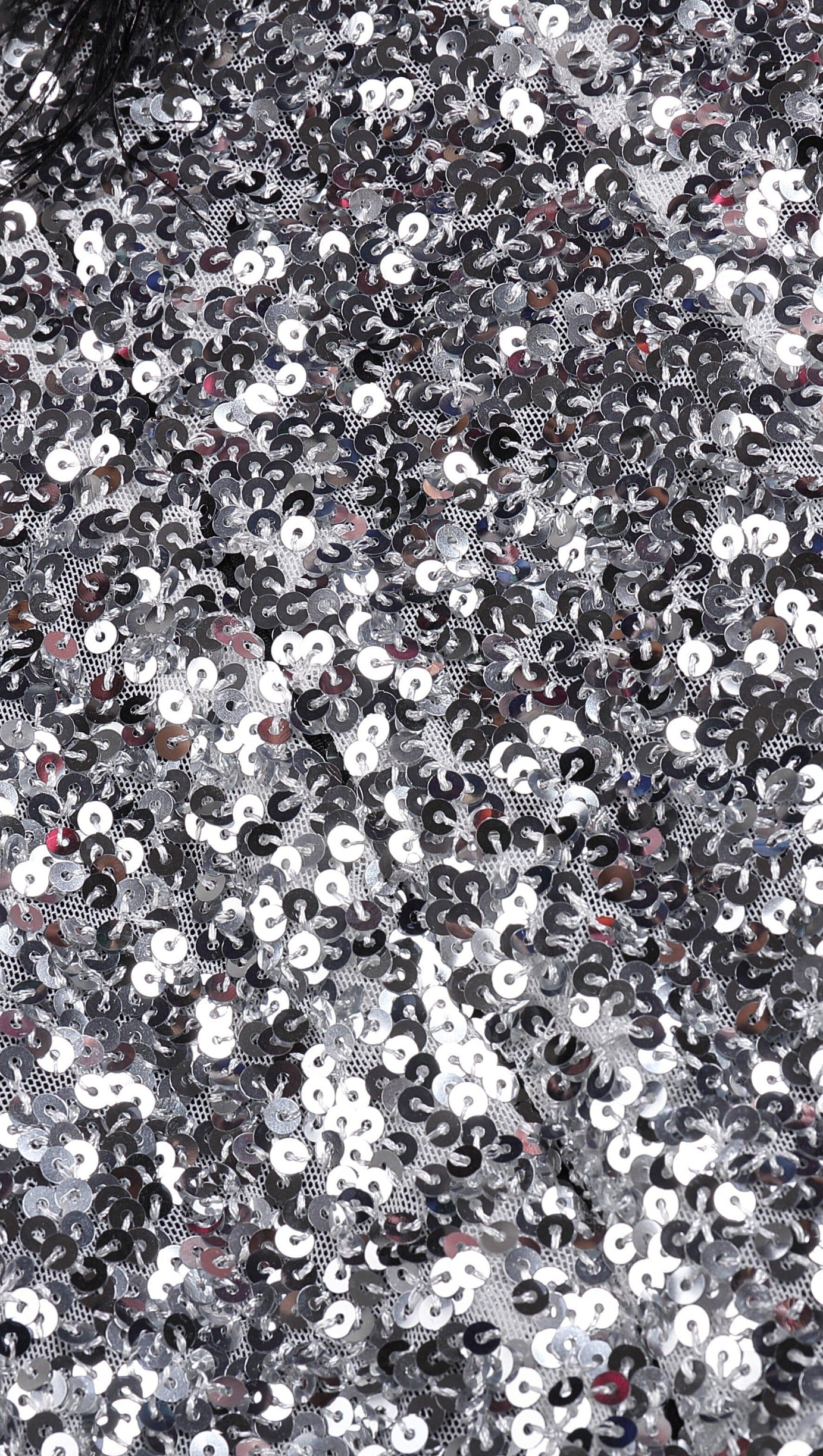 ABITO SLIM CON BRETELLE E PIUME CON PAILLETTES