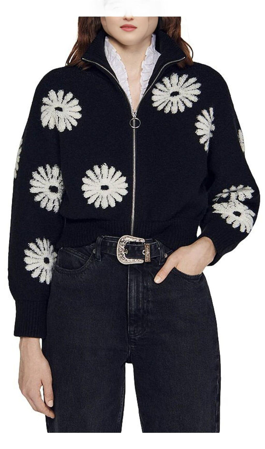SILAS FLORAL JACQUARD PULLOVER 