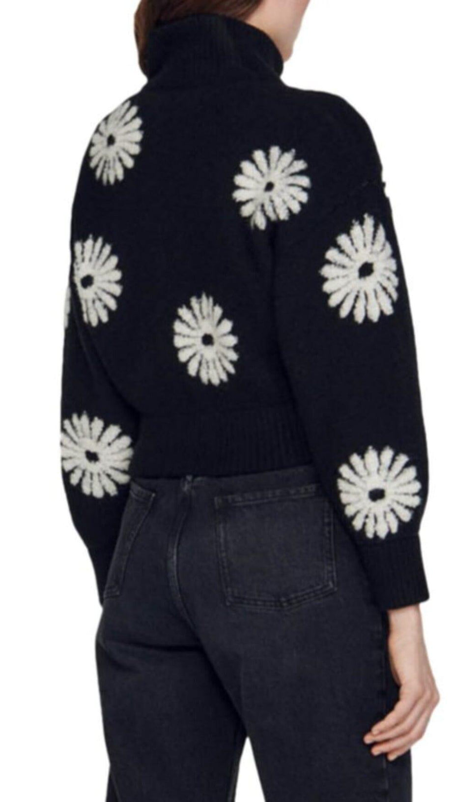 MAGLIONE JACQUARD FLOREALE SILAS 