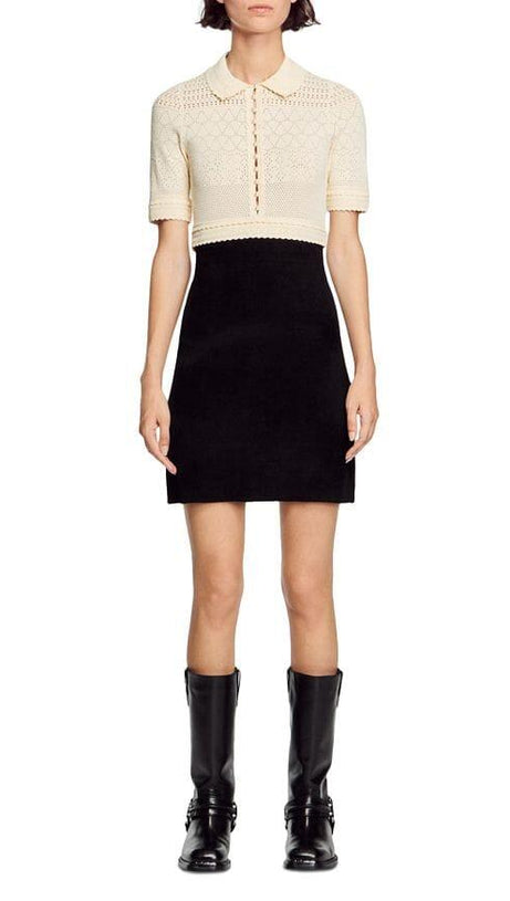 ABITO SOLENE IN TECNICA MISTA 