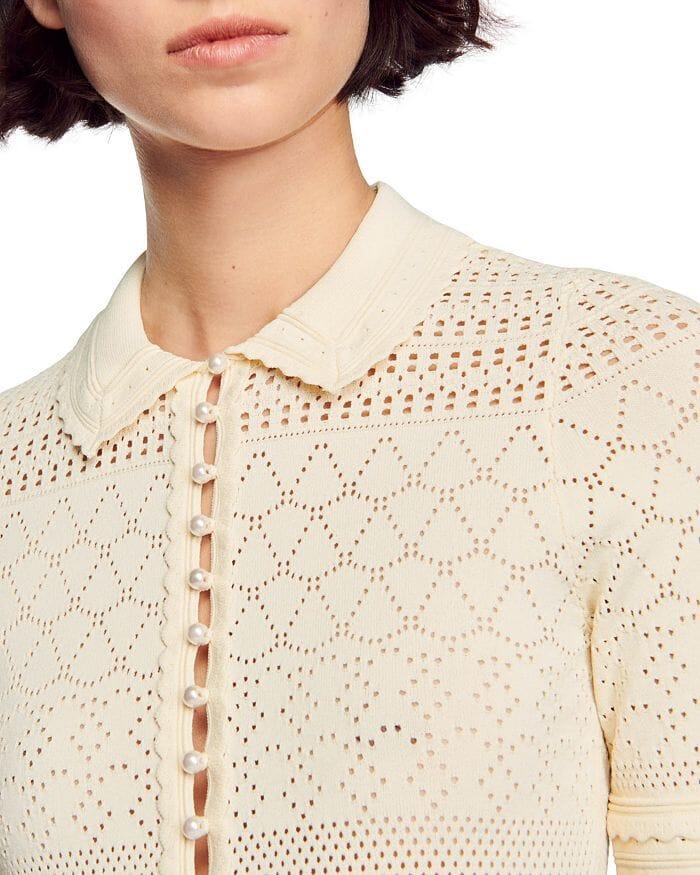 AIIZIE SOLENE MIXED MEDIA DRESS - product image
