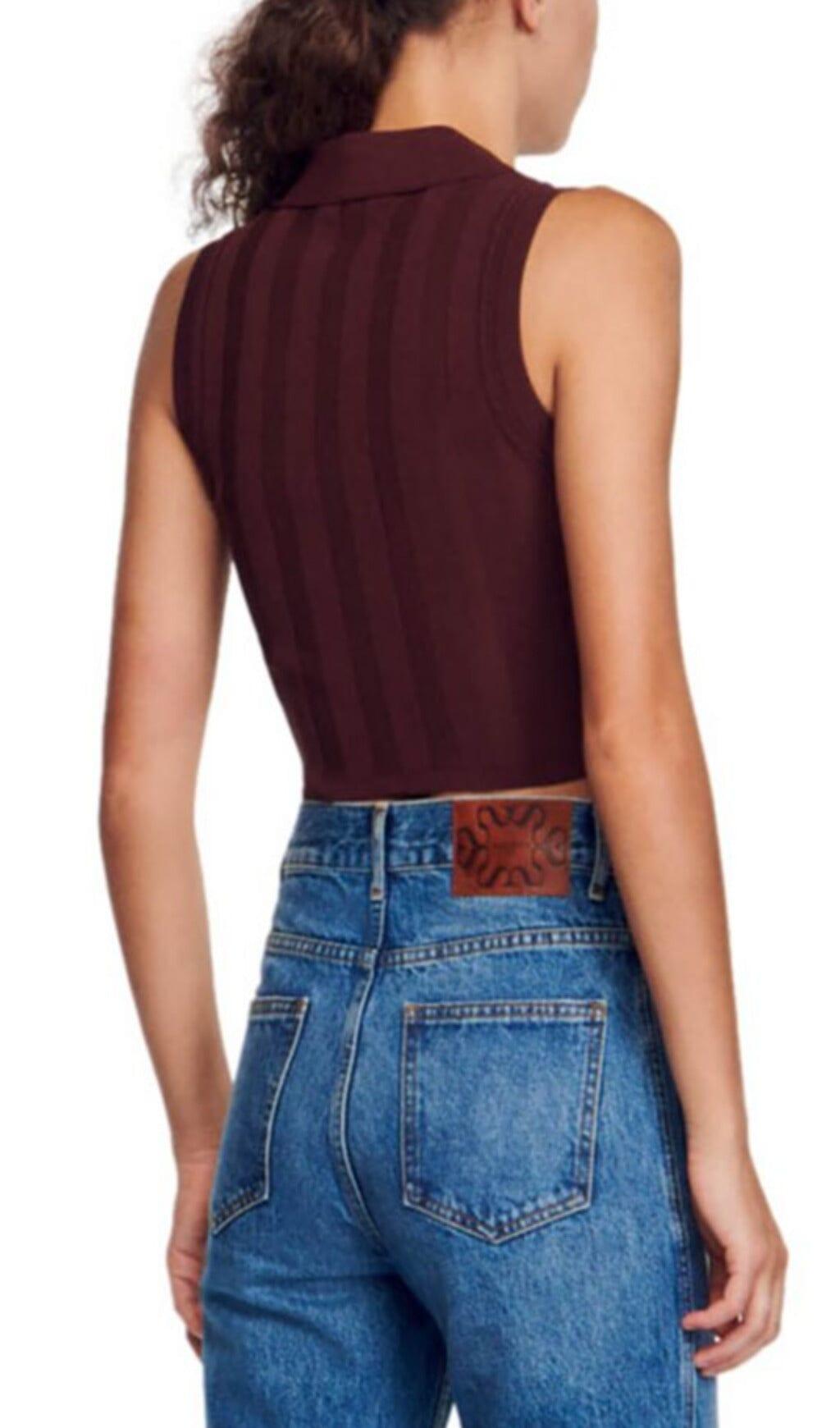 GILET IN MAGLIA SOLUNE 