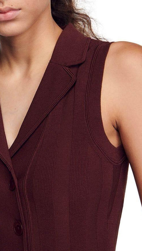 GILET IN MAGLIA SOLUNE 