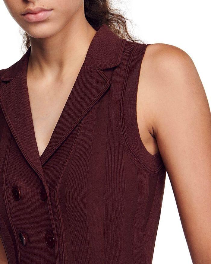 AIIZIE SOLUNE KNIT VEST - product image