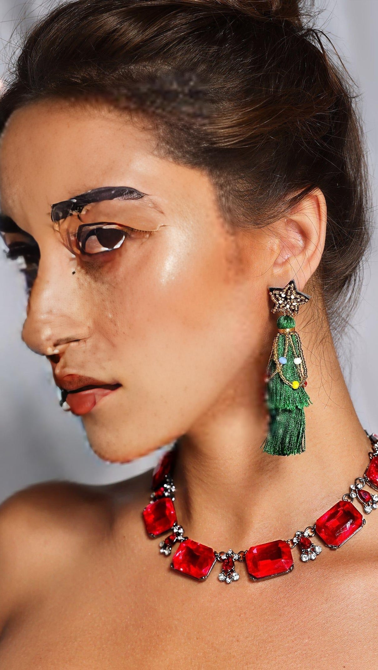 AIIZIE STAR TASSEL EARRINGS - product image
