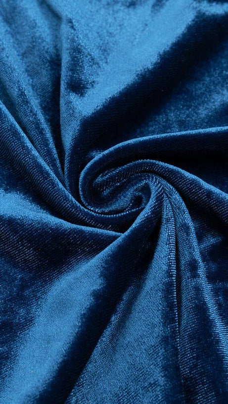 ONE-SHOULDER LONG-SLEEVED HOLLOW RUFFLED MAXI DRESS