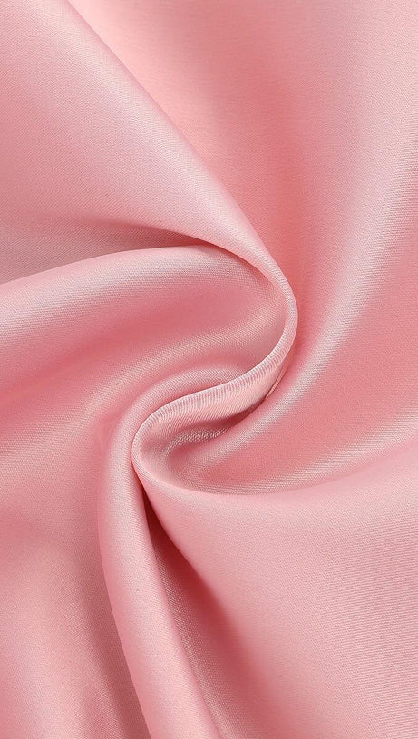 PALE ORANGE  FLORAL HIP-HUGGING PLEATED SUSPENDER DRESS