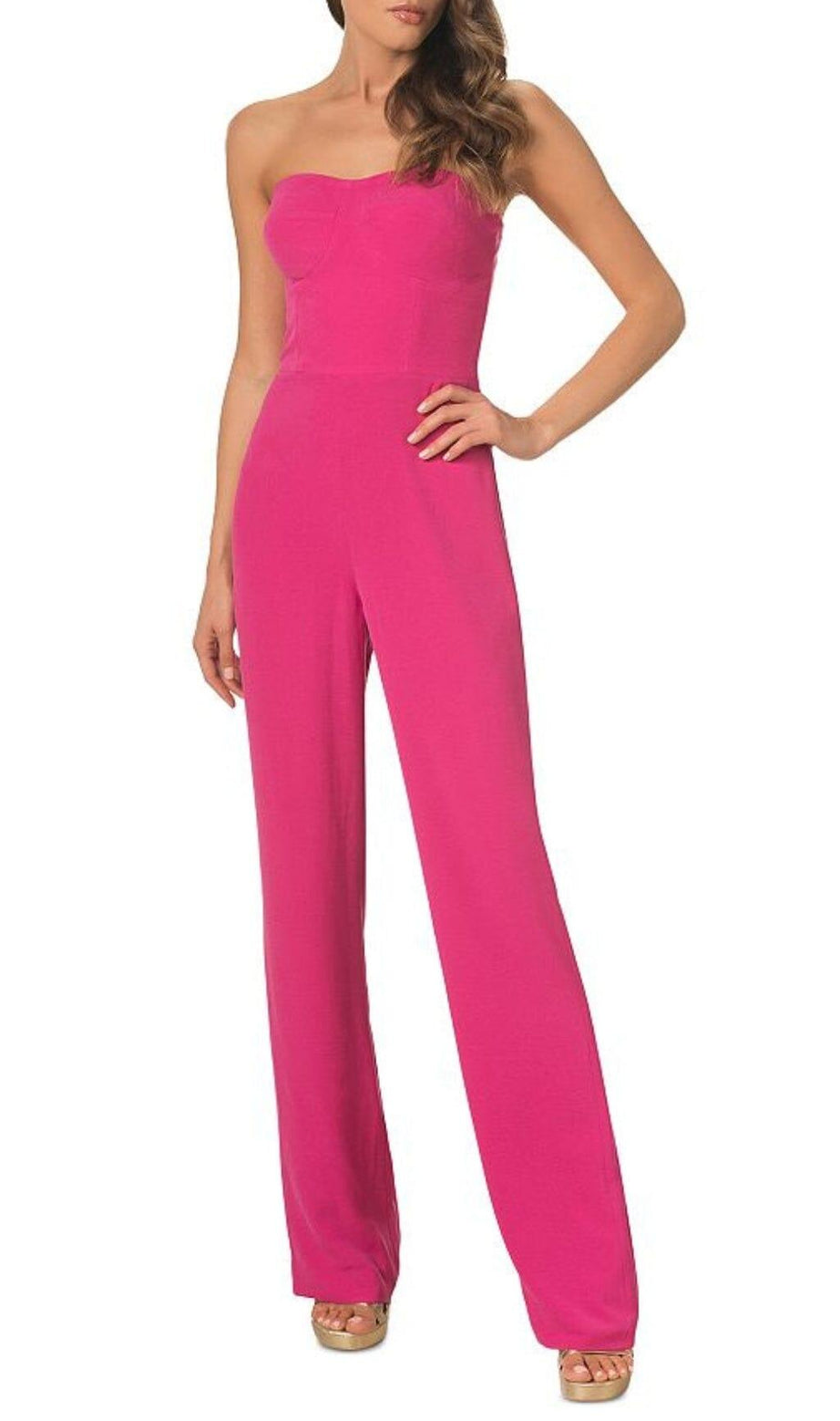 PRESTON TRÄGERLOSER BUSTIER-JUMPSUIT 