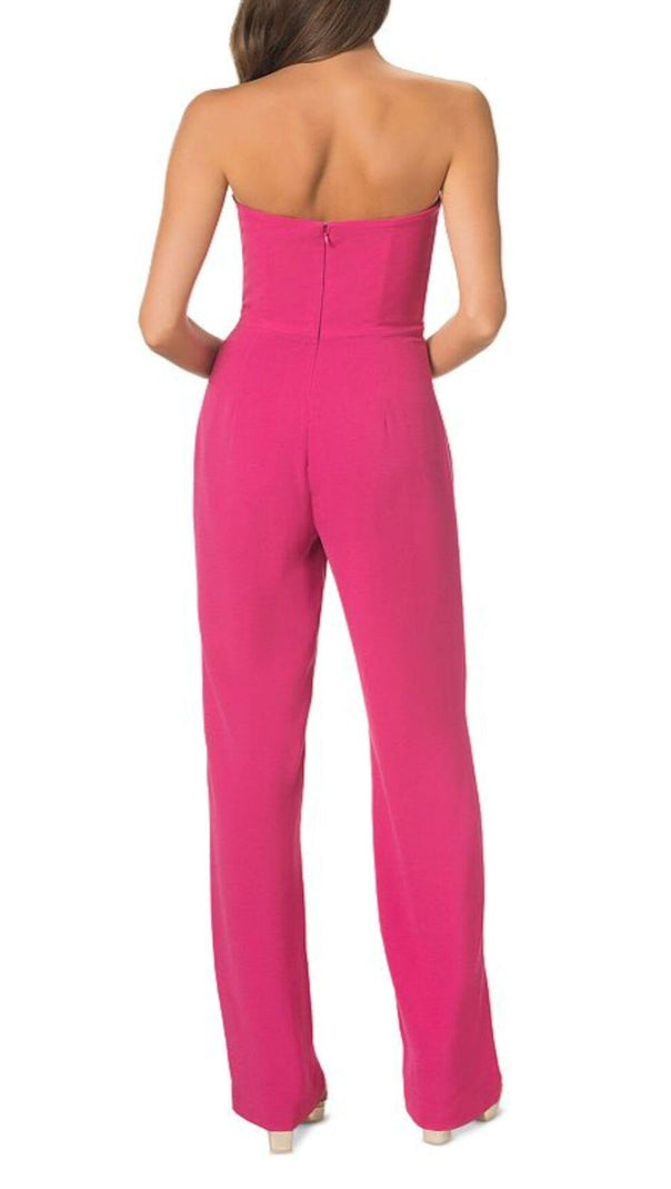 AIIZIE PRESTON STRAPLESS BUSTIER JUMPSUIT - product image