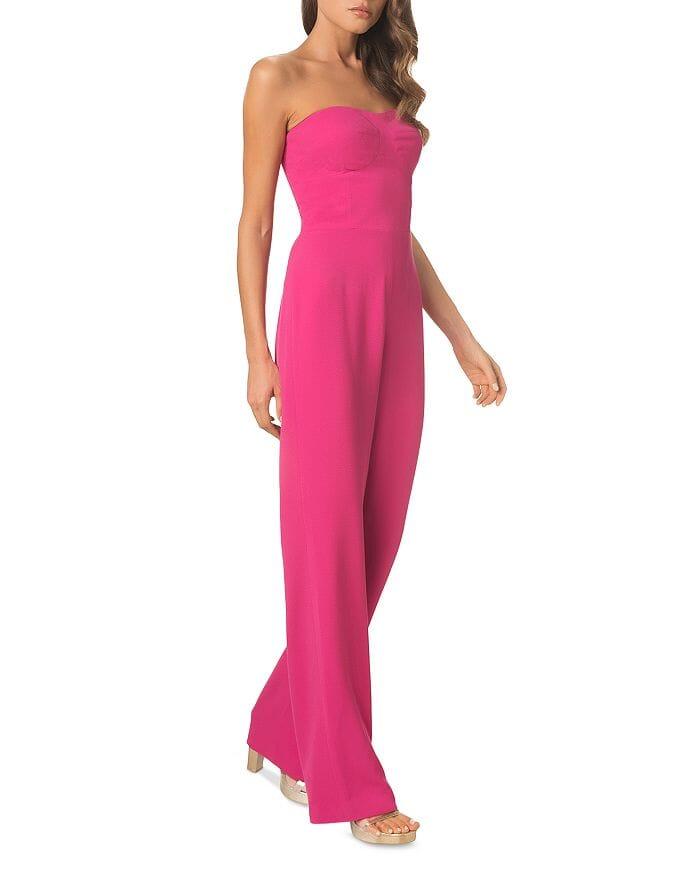 AIIZIE PRESTON STRAPLESS BUSTIER JUMPSUIT - product image