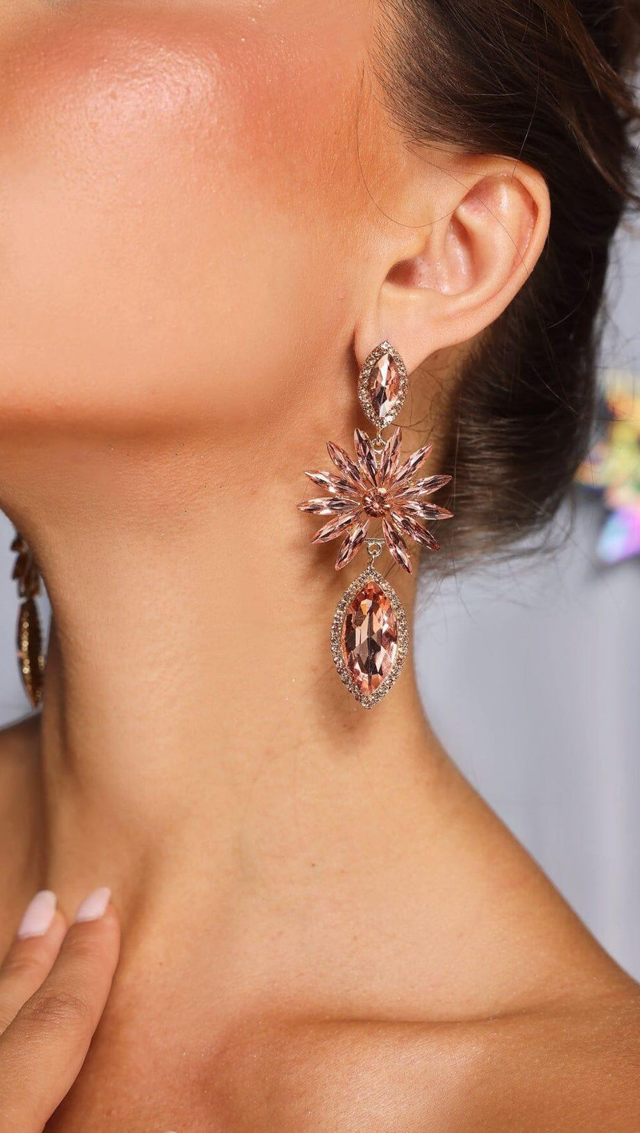 RHINESTONE EARRINGS