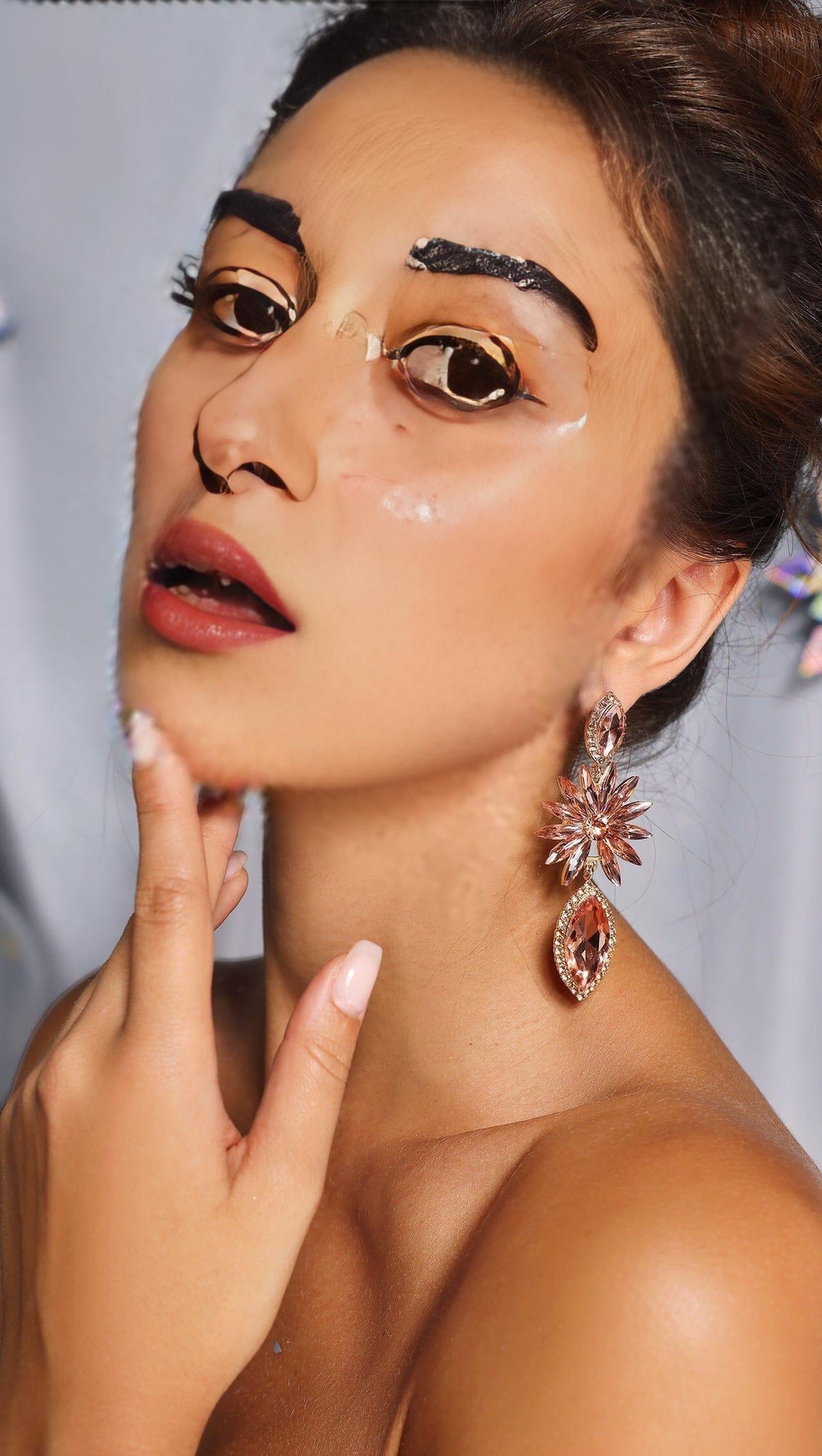AIIZIE RHINESTONE EARRINGS - product image