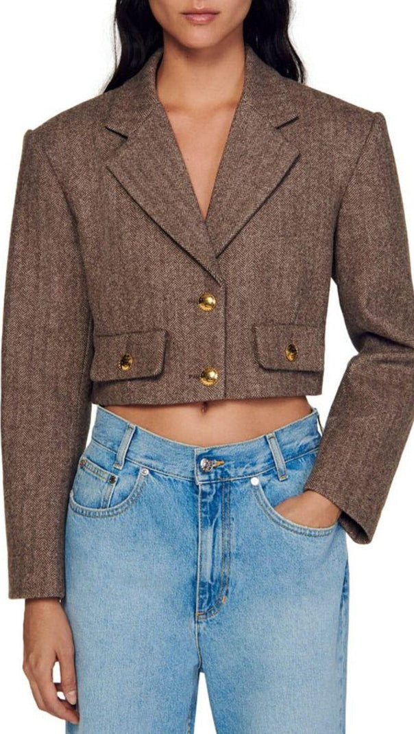 AIIZIE LONNY CROPPED JACKET - product image