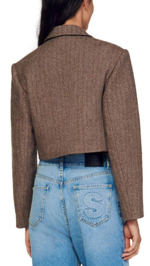 AIIZIE LONNY CROPPED JACKET - product image