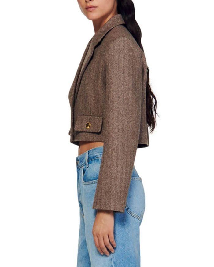 AIIZIE LONNY CROPPED JACKET - product image