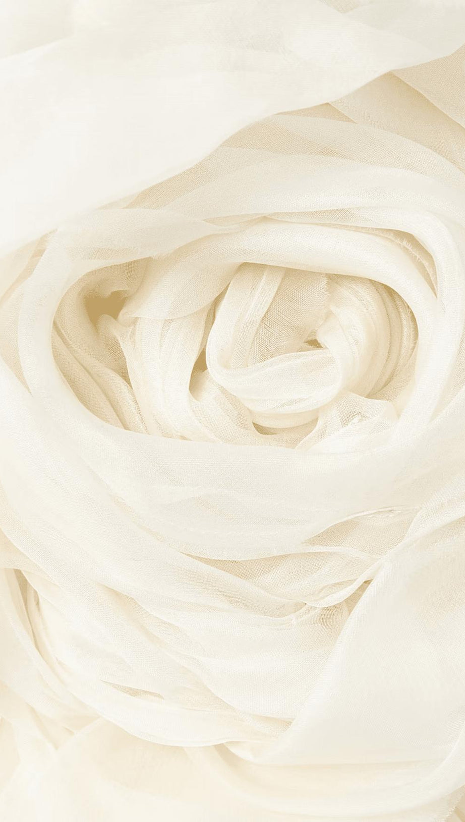 MINI ABITO IN ORGANZA DI SETA CON APPLICAZIONI LOTTIE SENZA SPALLINE