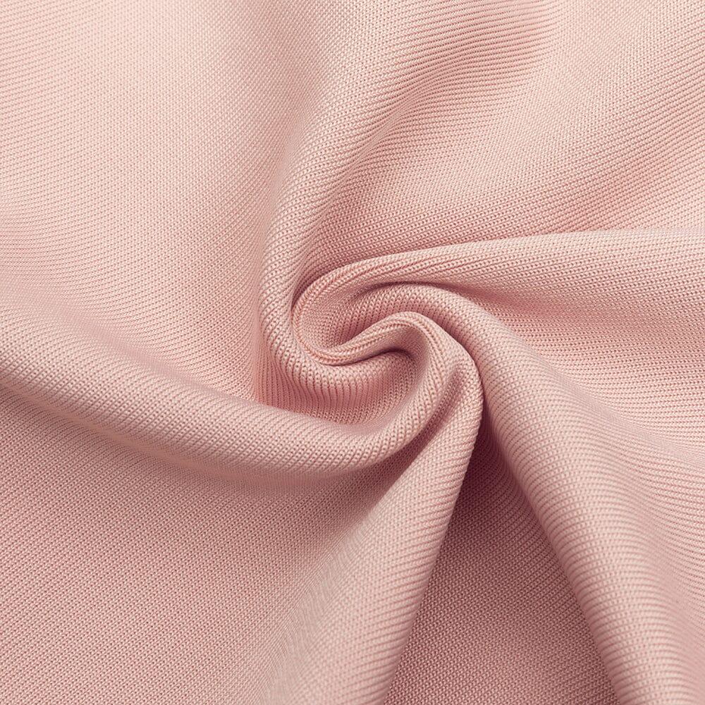 AIIZIE LOW-CUT LONG-SLEEVED SLIMMING TIGHT SLIT MAXI DRESS - product image