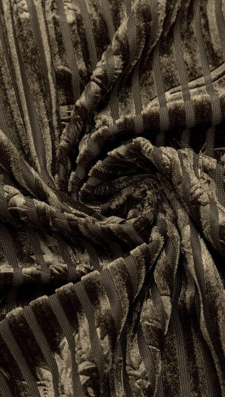 LOW-CUT SQUARE NECK LONG-SLEEVED PLEATED PRINTED LACE MAXI DRESS