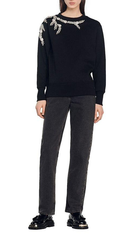 FELPA CON DECORAZIONI MARCEAU 