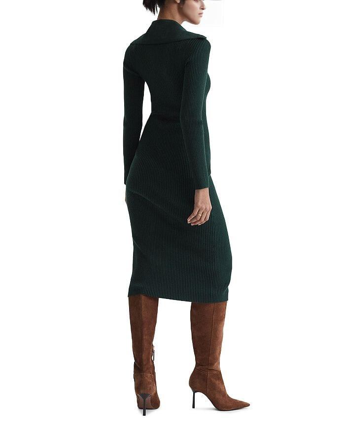 AIIZIE MARIA KNITTED BUTTON FRONT DRESS - product image