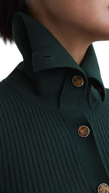 MARIA KNITTED BUTTON FRONT DRESS