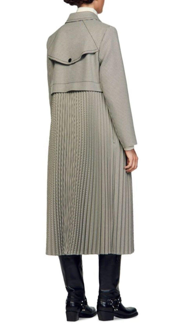 AIIZIE MATHILDA PLEATED TRENCH COAT - product image