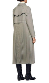 MATHILDA PLEATED TRENCH COAT