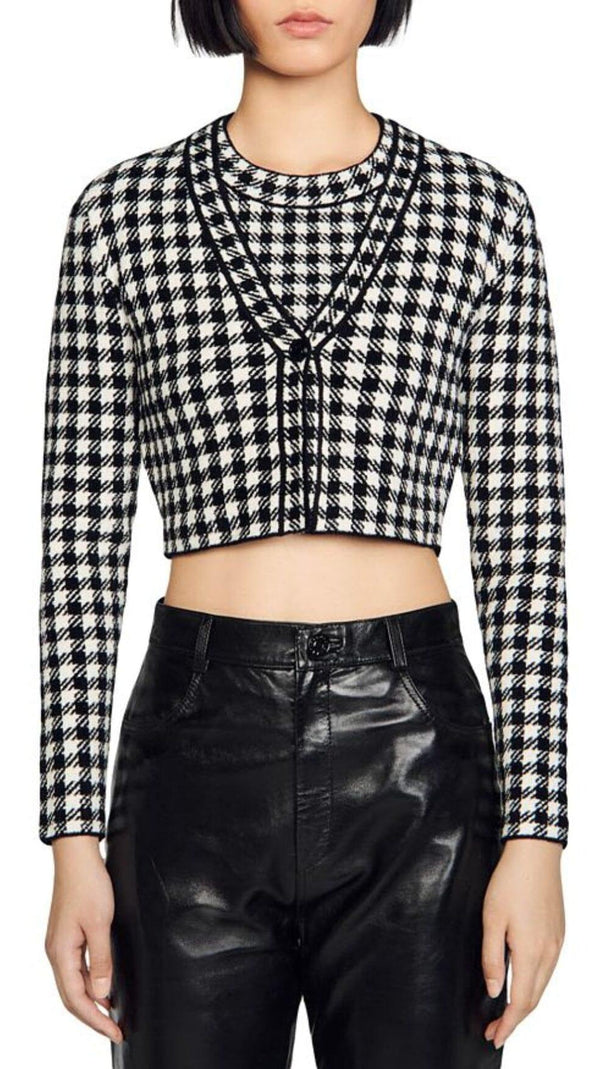 AIIZIE MEEL CROPPED CARDIGAN - product image