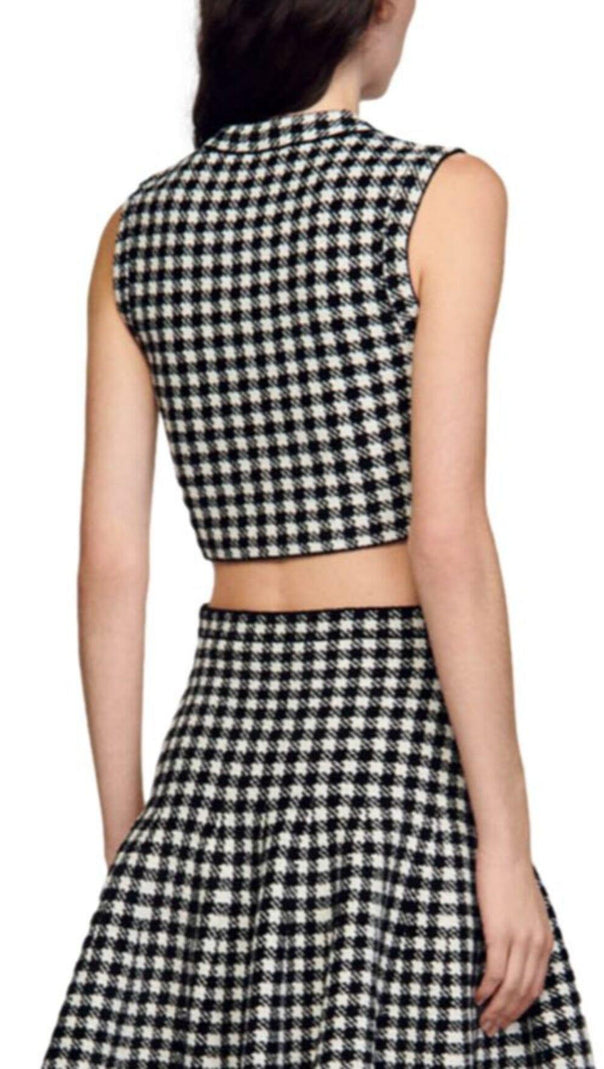 AIIZIE MEELOU SLEEVELESS KNIT SWEATER TOP - product image