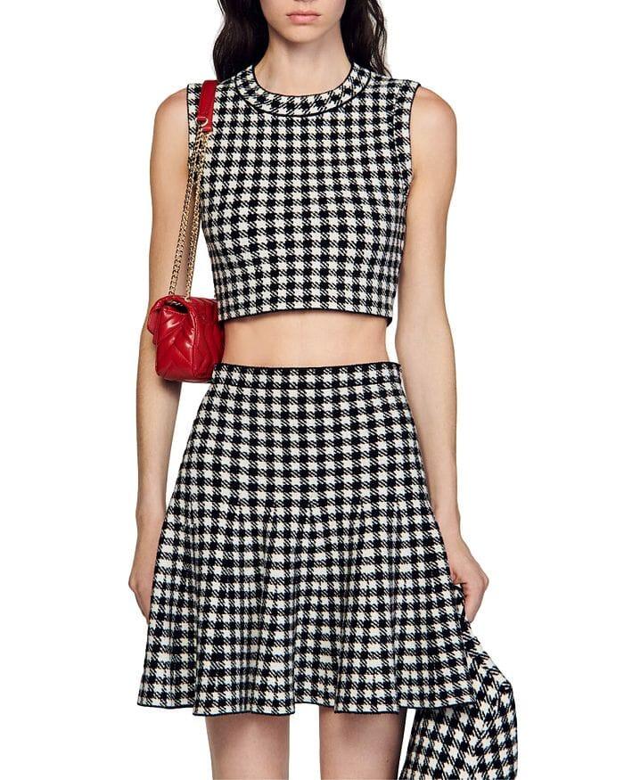 AIIZIE MEELOU SLEEVELESS KNIT SWEATER TOP - product image