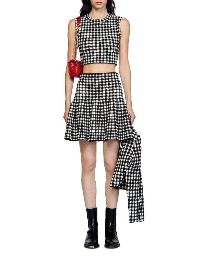 AIIZIE MEELOU SLEEVELESS KNIT SWEATER TOP - product image
