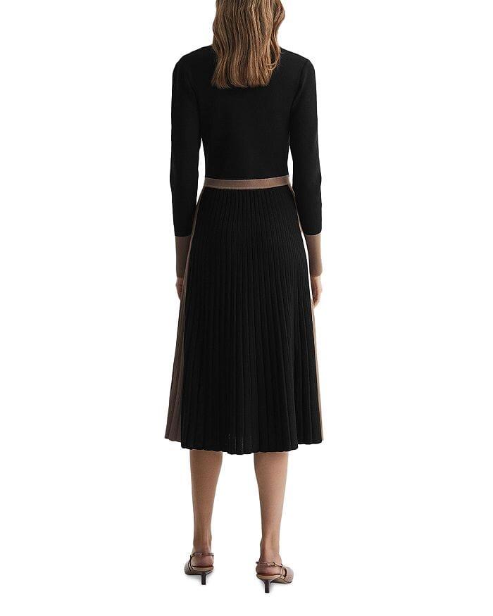 AIIZIE MIA COLOR BLOCKED KNIT DRESS - product image