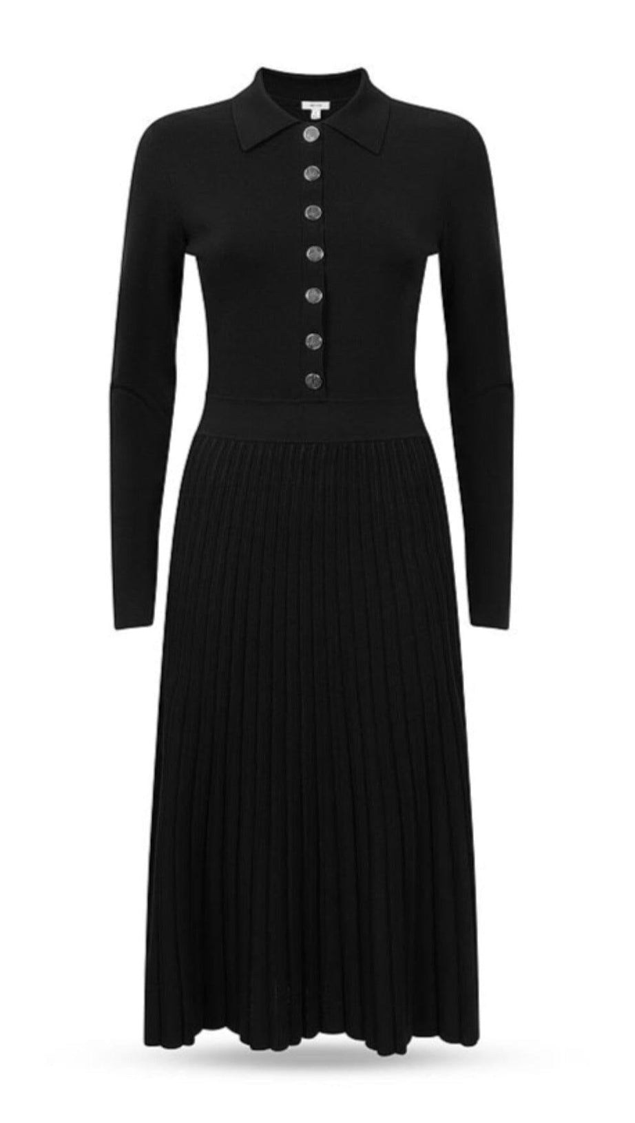 MIA PLISSIERTES STRICKKLEID 