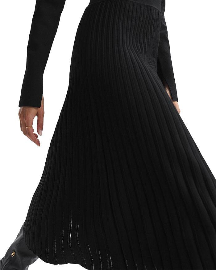 AIIZIE MIA PLEATED KNIT DRESS - product image