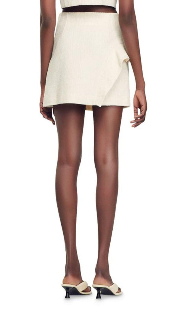 AIIZIE MINIE FOLDOVER TRIM MINI SKIRT - product image
