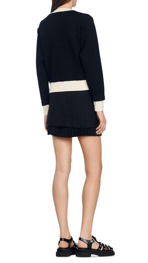 AIIZIE MURCIE FLAP POCKET CARDIGAN SWEATER - product image