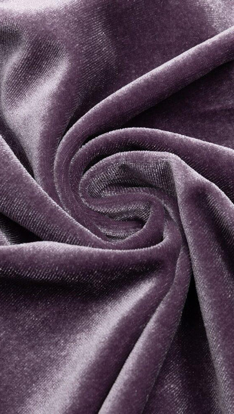 ONE SHOULDER CASHMERE LONG SLEEVE MIDI DRESS