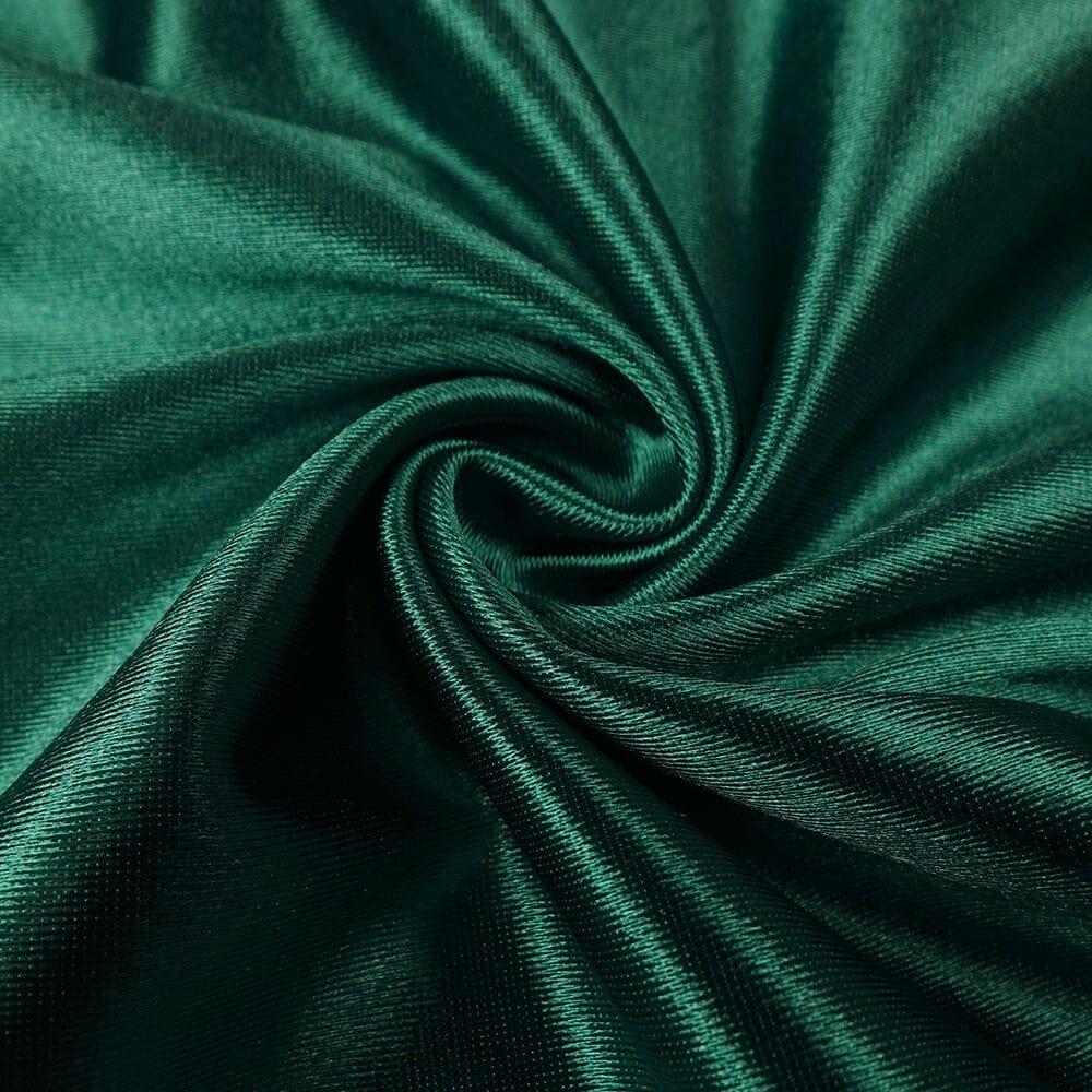 AIIZIE GREEN DRAPED WRAP TUBE TOP MAXI DRESS - product image