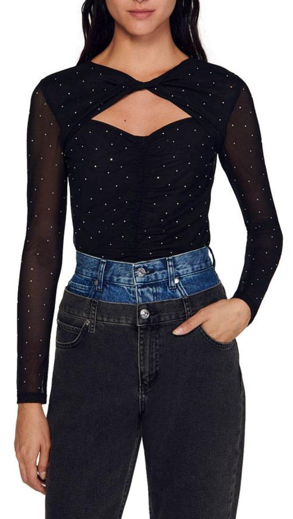 AIIZIE GUETTA CUTOUT TOP - product image