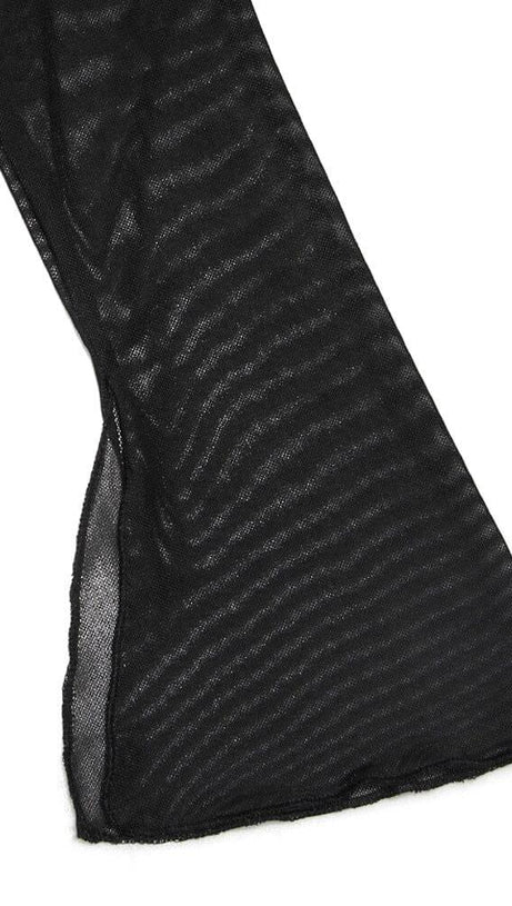 TOP CORSETTO CON HALTER NERO 